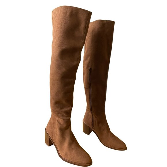 Seychelles Gifted Over the Knee Brown Boots Size 9 NEW - Picture 4 of 8